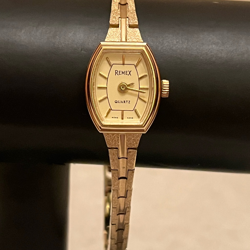 Remex Vintage Gold Tone Ladies Watch
